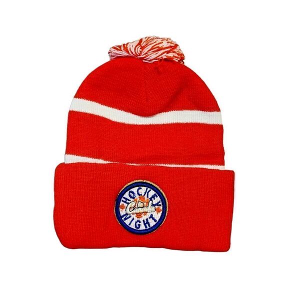 2/$20 Brand New Canada Hockey Night Knitted Toque Hat - Picture 1 of 3